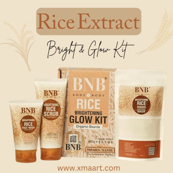 Rice Extract Bright & Glow Kit 3 in 1